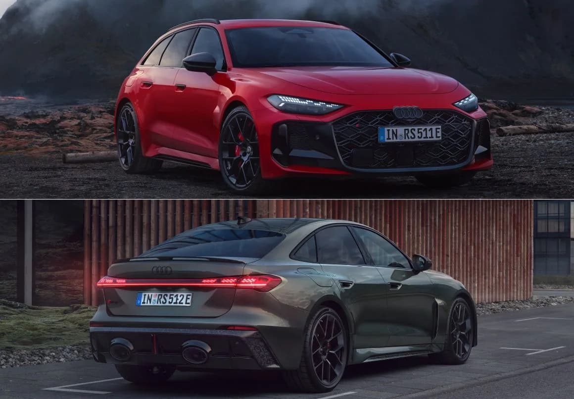 Новая Audi RS 5 и RS 5 Avant на официальном пресс-фото