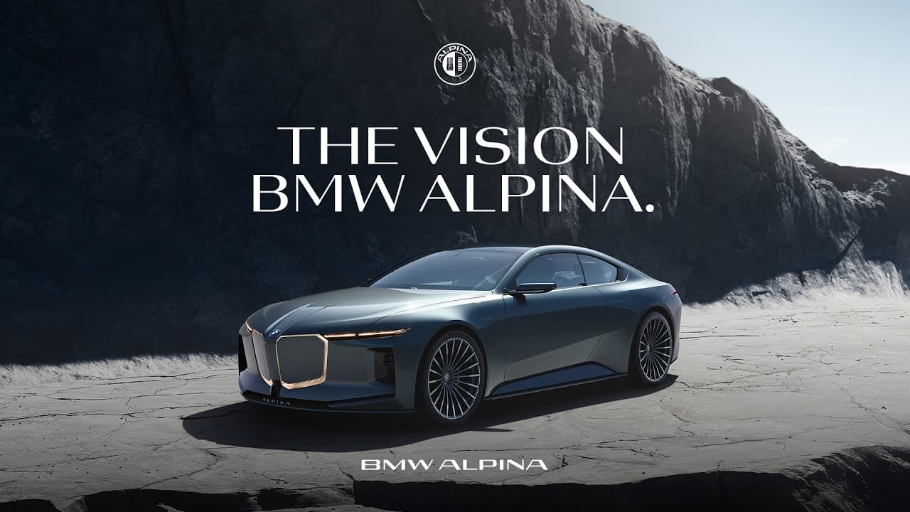 Vision BMW ALPINA: новый шедевр BMW и будущее роскошных GT