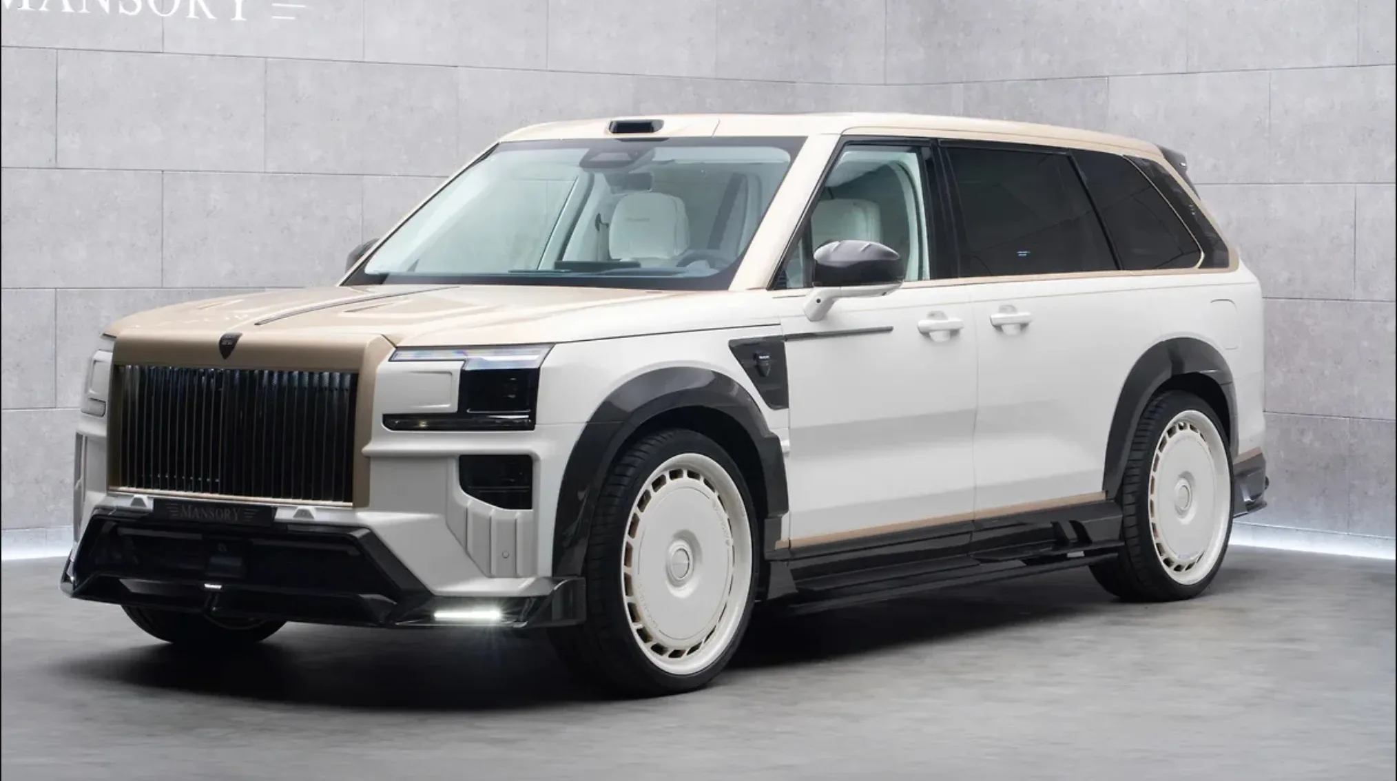 Mansory впервые доработали китайский кроссовер Zeekr 9X